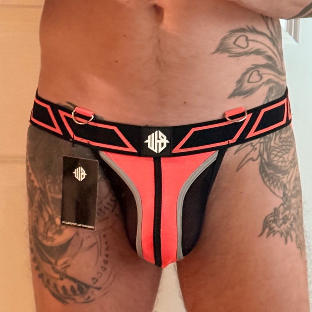 Breedwell Neon Orange Akira Jockstrap